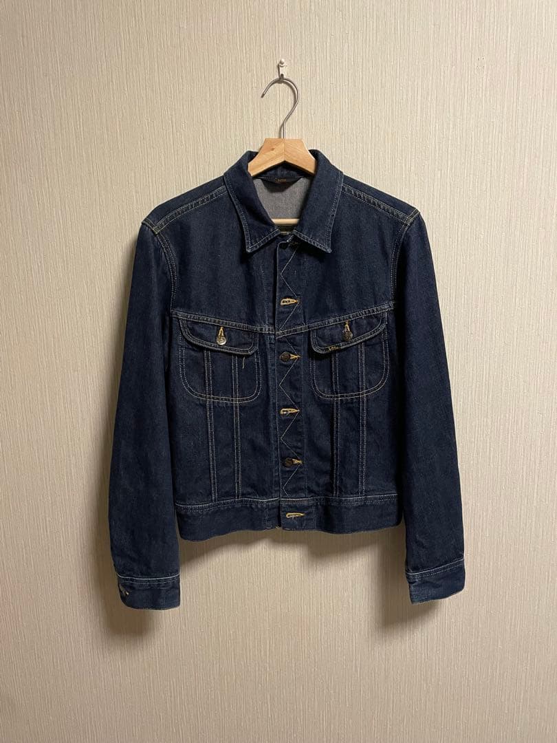 【極美品】Lee リー 101-J 復刻 デニムジャケット 濃紺 38（M相当）