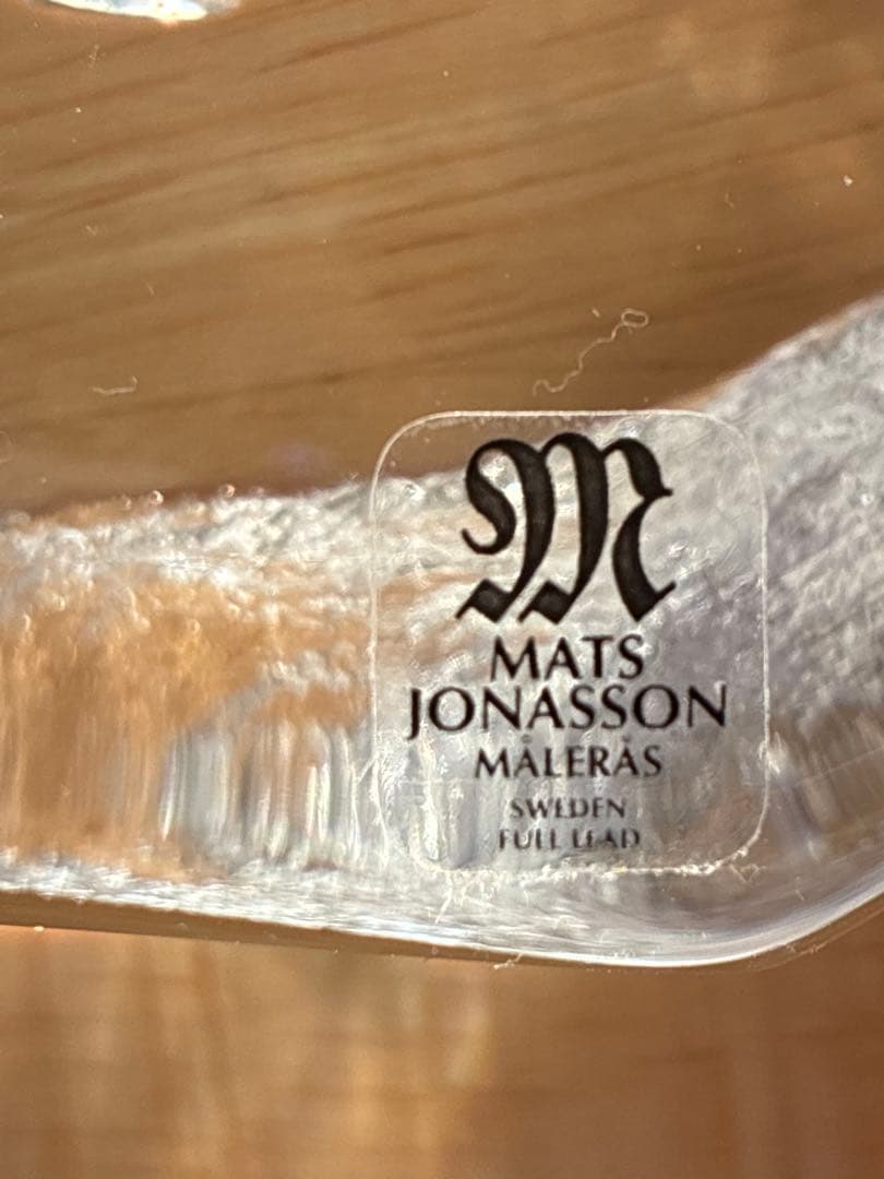 シ*ュ様 【スウェーデンのクリスタルオブジェ】Mats Jonasson作 馬モ