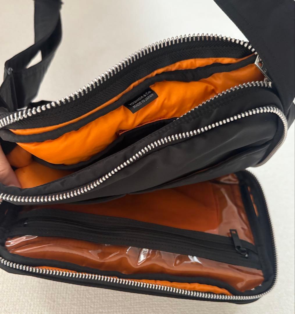 【新品未使用】PORTER / タンカー ブラック 2層ショルダー