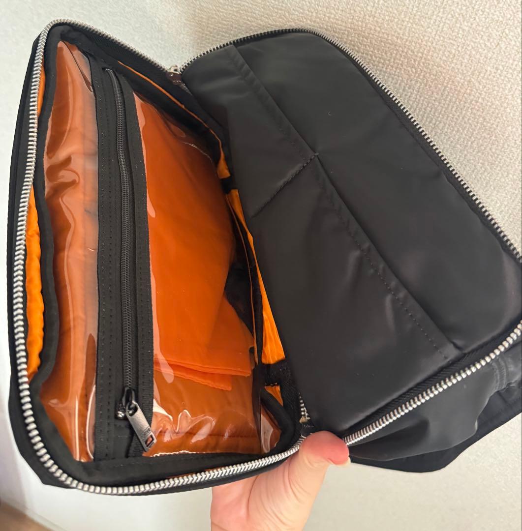 【新品未使用】PORTER / タンカー ブラック 2層ショルダー