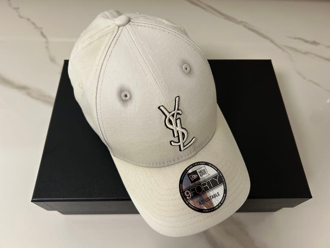 SAINT LAURENT 9FORTY ホワイトキャップ