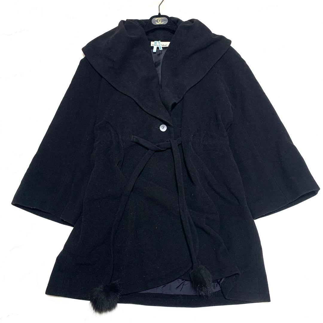 ミスクロエ　カシミヤ混　ウールコート　クリーニング済
