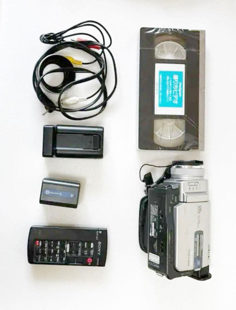 【昔の思い出再生】Sony ビデオカメラ　DCR-TRV20