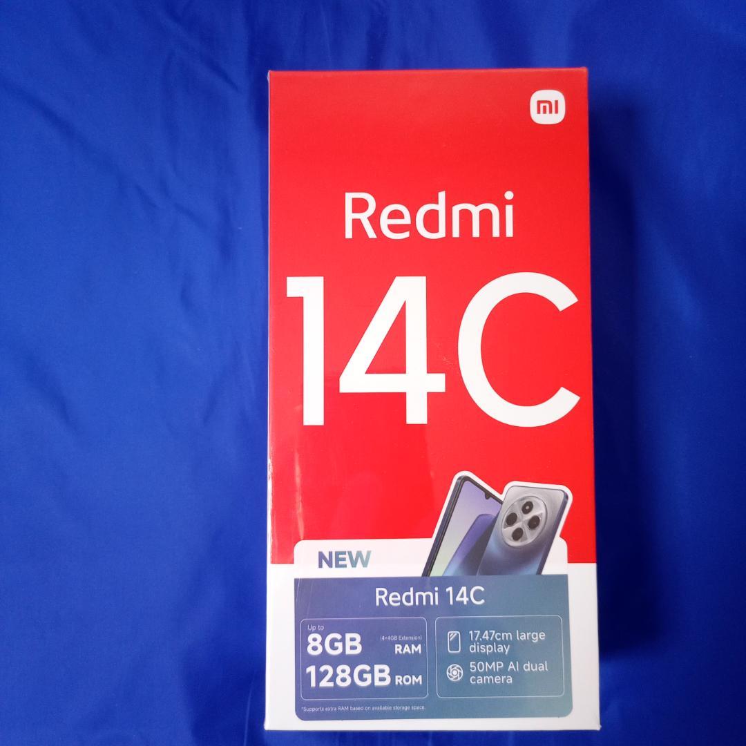 Redmi 14C ミッドナイトブラック スマホ 4GB+128GB 未開封品