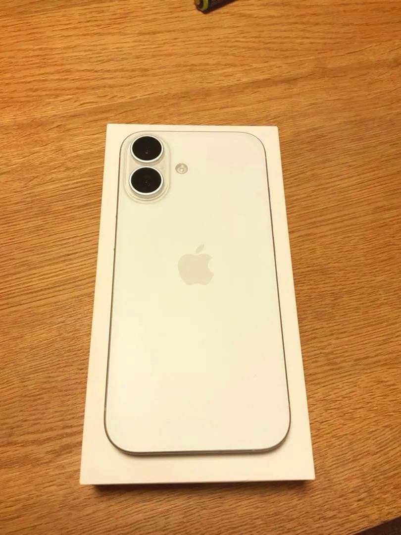 Apple iPhone 16 ホワイト 本体
