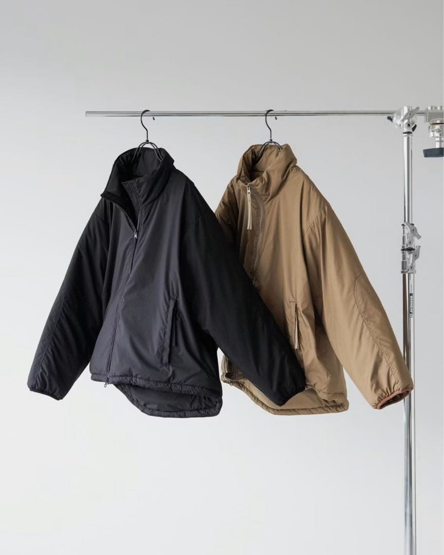 北欧暮らしの道具店　中綿コート　カーキ