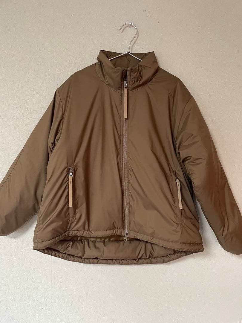 北欧暮らしの道具店　中綿コート　カーキ