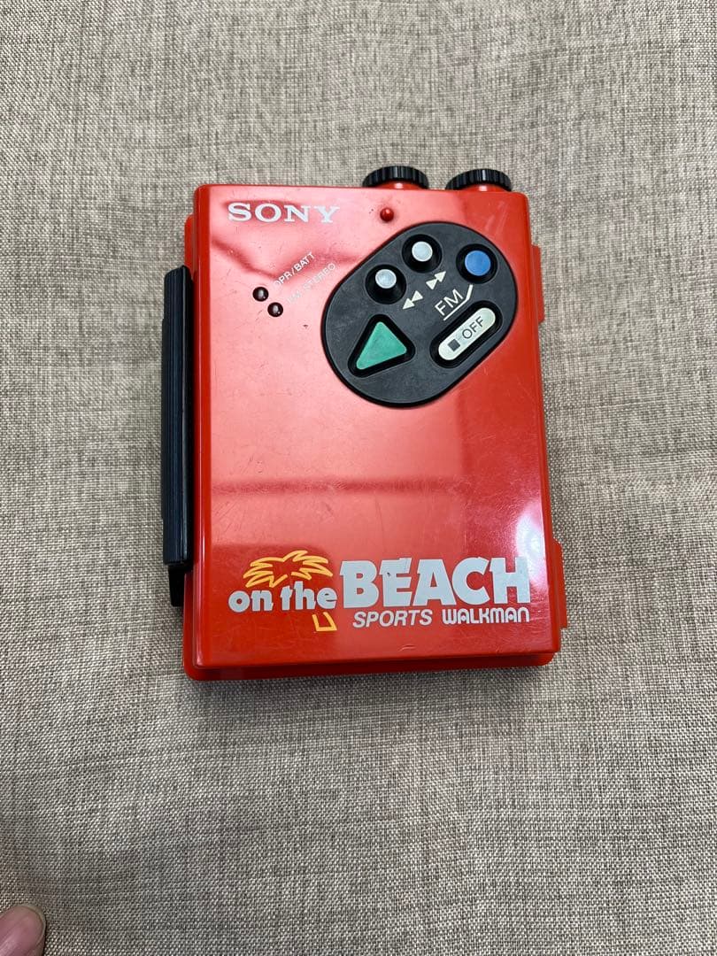 SONY SPORTS WALKMAN 赤 WM-F5 ジャンク品