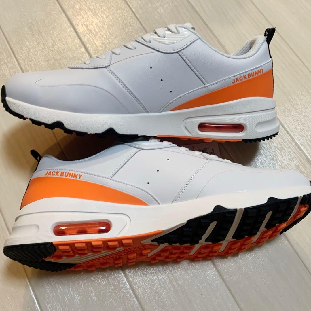 の*ぶ様 新品■22,000円【ジャックバニー 】スパイクレス　ゴルフシューズ