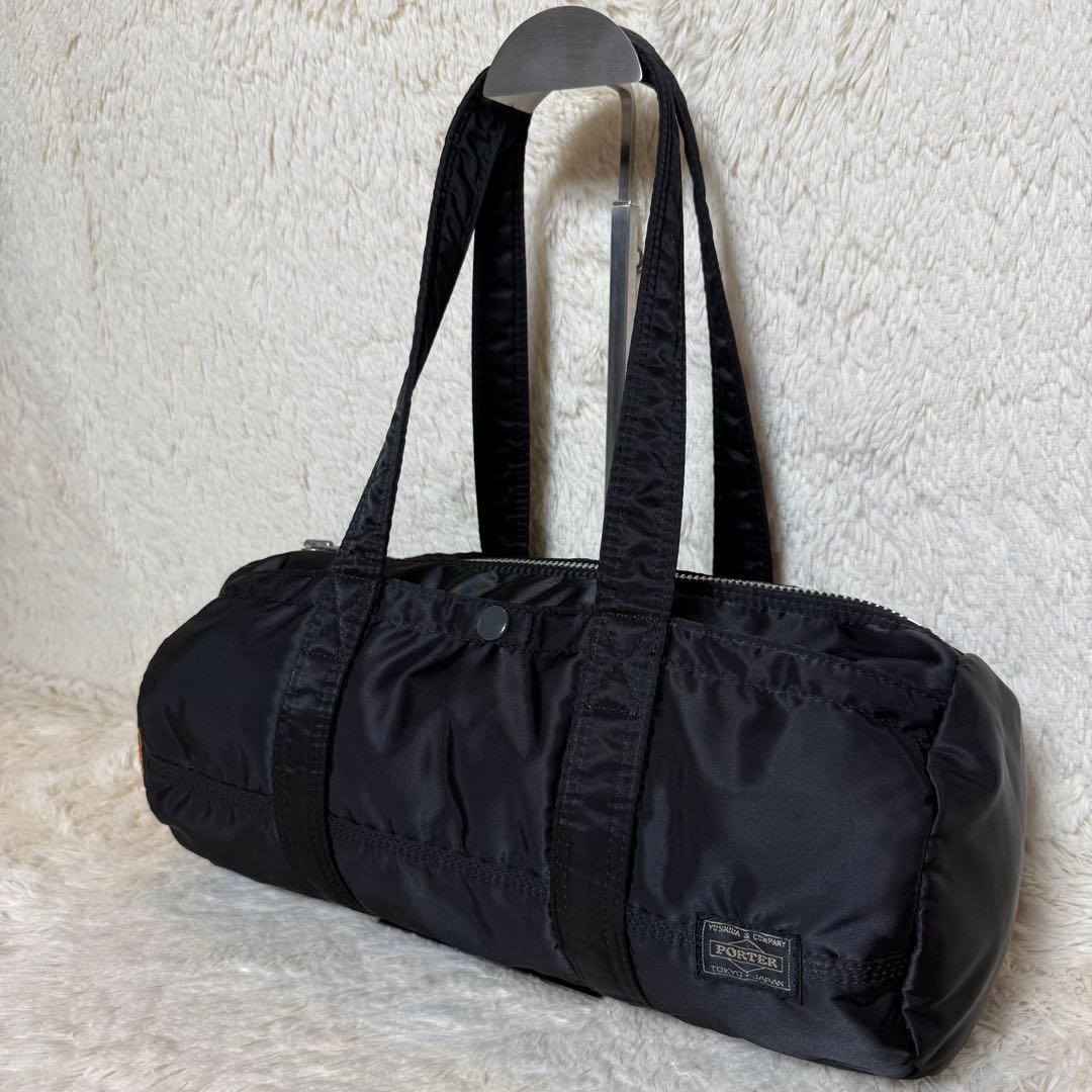 美品　PORTER ポーター TANKERタンカー ドラムバッグ ダッフルバッグ