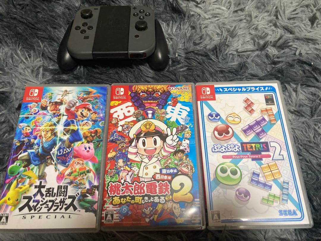 Switch ソフト 桃鉄2 スマブラ ぷよテト2