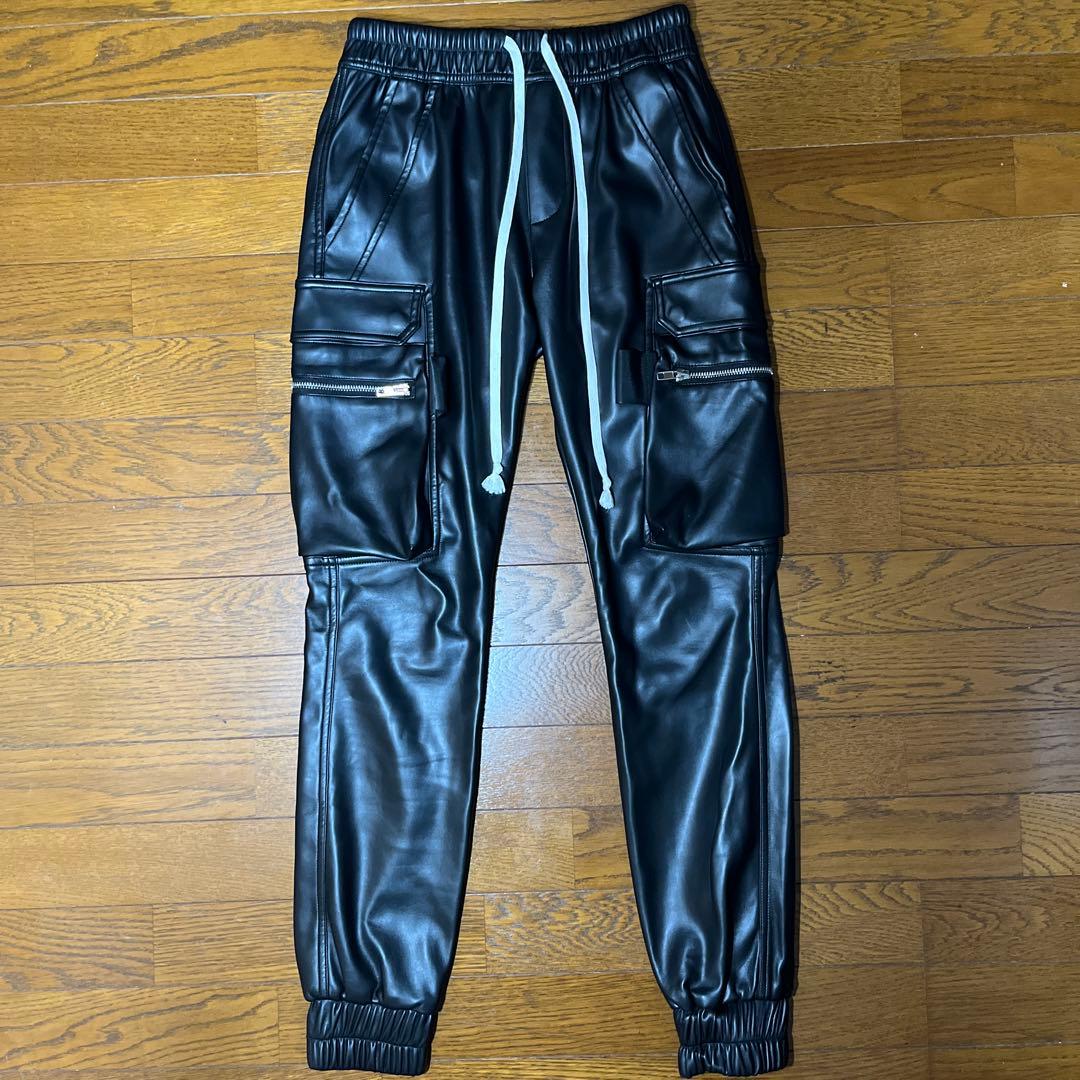 Janpari JPO-3 Leather cargo pants サイズ28