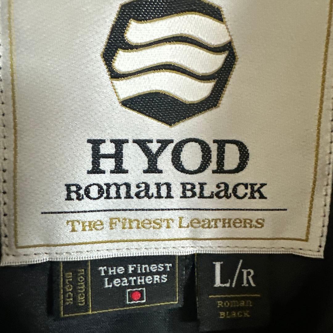 HYOD Roman Black レザージャケット L/R