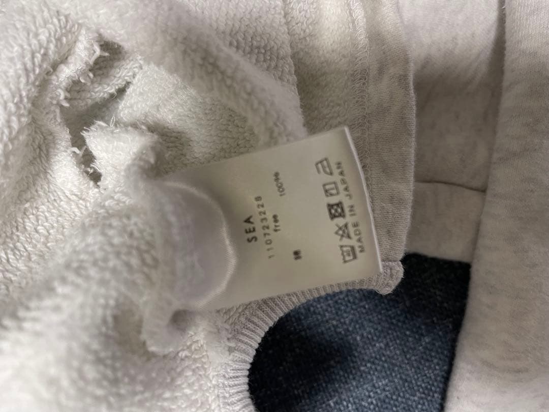 SEA ショートスウェット グレー