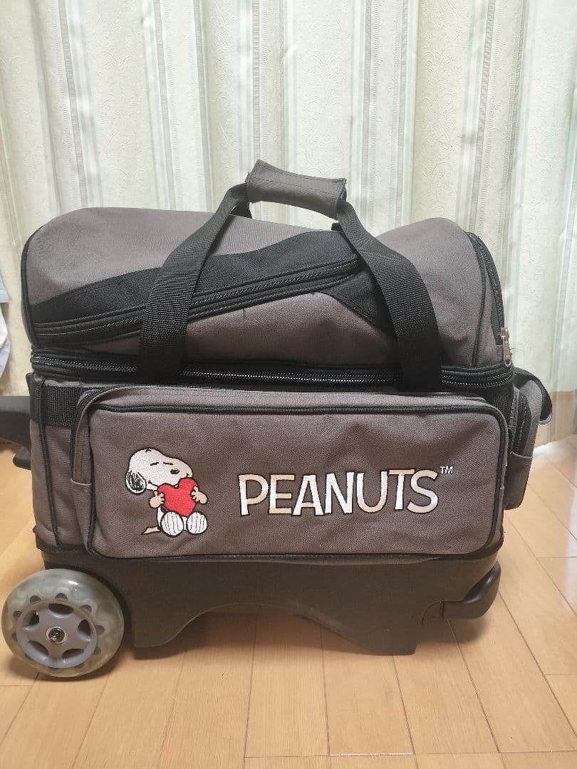 スヌーピー　ボウリングバッグ　2個用