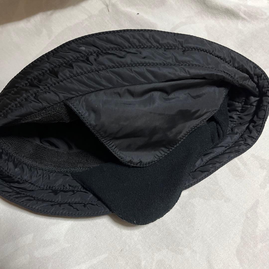 V*r様 PRADA プラダスポーツ ナイロン バケットハット 耳当て付き ギミ