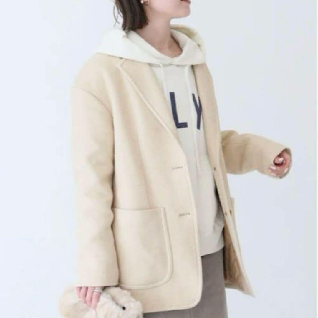 ☆新品未使用☆Spick & Span トリプルクロスビッグジャケット ベージュ