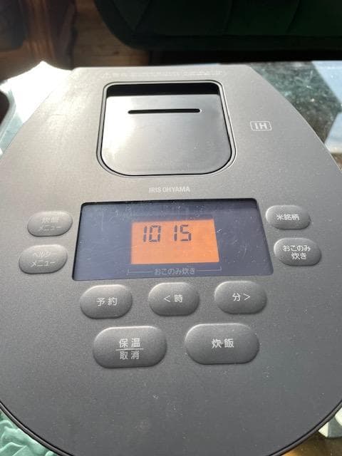 アイリスオーヤマ 炊飯器 ブラック