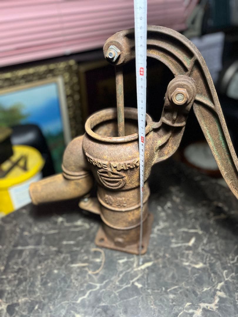 手押しポンプ、手漕ぎポンプ、手押し井戸、井戸ポンプ、ガーデニング雑貨 インテリア