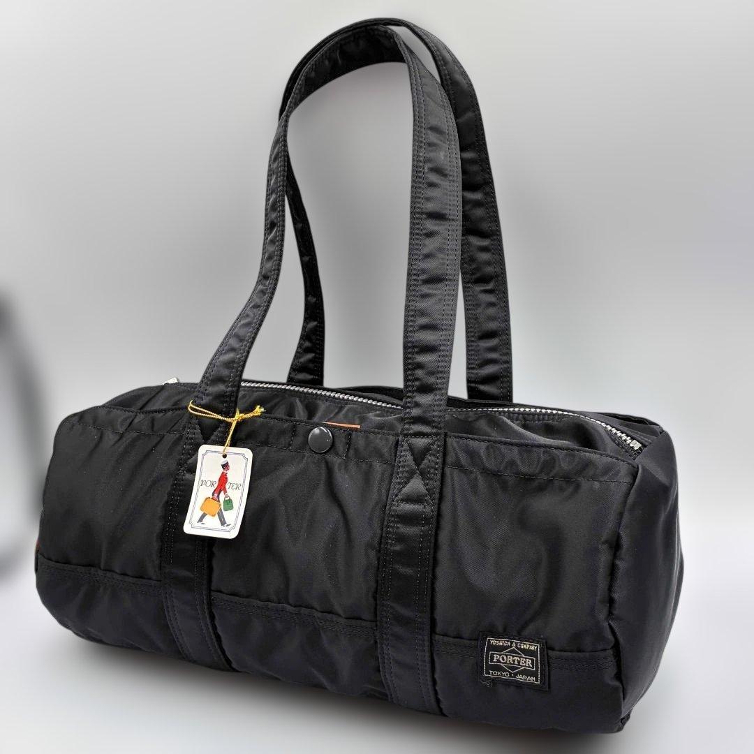 ☆ポーター☆PORTER☆タンカー☆ミニボストンバッグ☆ダッフル☆ナイロン☆黒☆