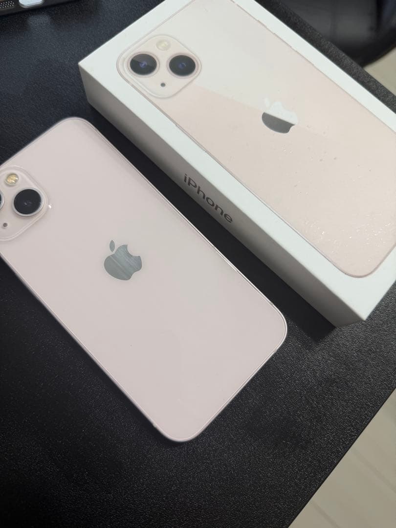 箱付き iPhone 13 ピンク 256GB SIMフリー