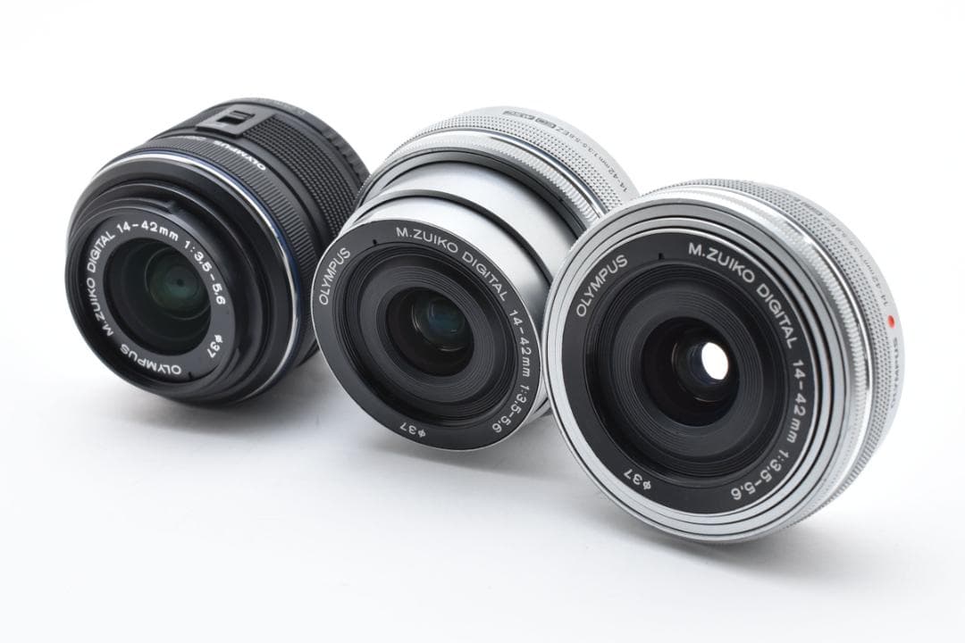 M.ZUIKO DIGITAL 14-42mm F3.5-5.6 3個セット