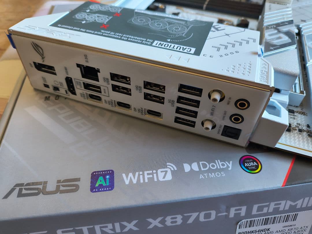 マザーボード ROG STRIX X870-E GAMING WIFI