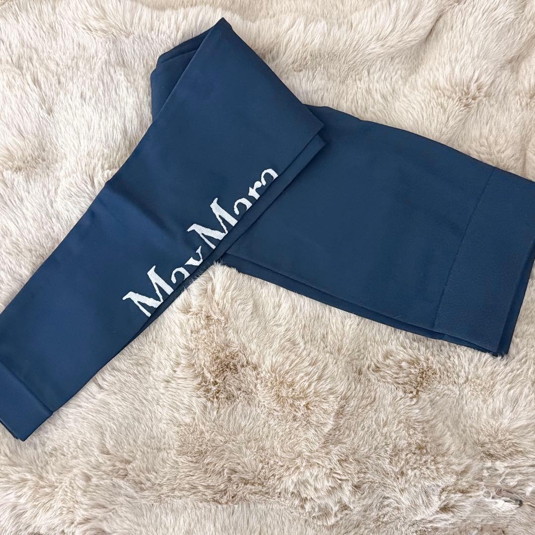 【新品未使用】MaxMara BASILEA レギンス ネイビー Sサイズ