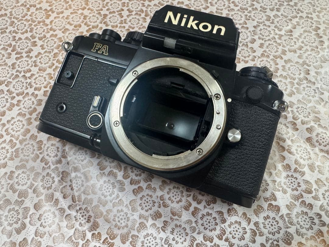 Nikon FA Black body 基本動作確認済