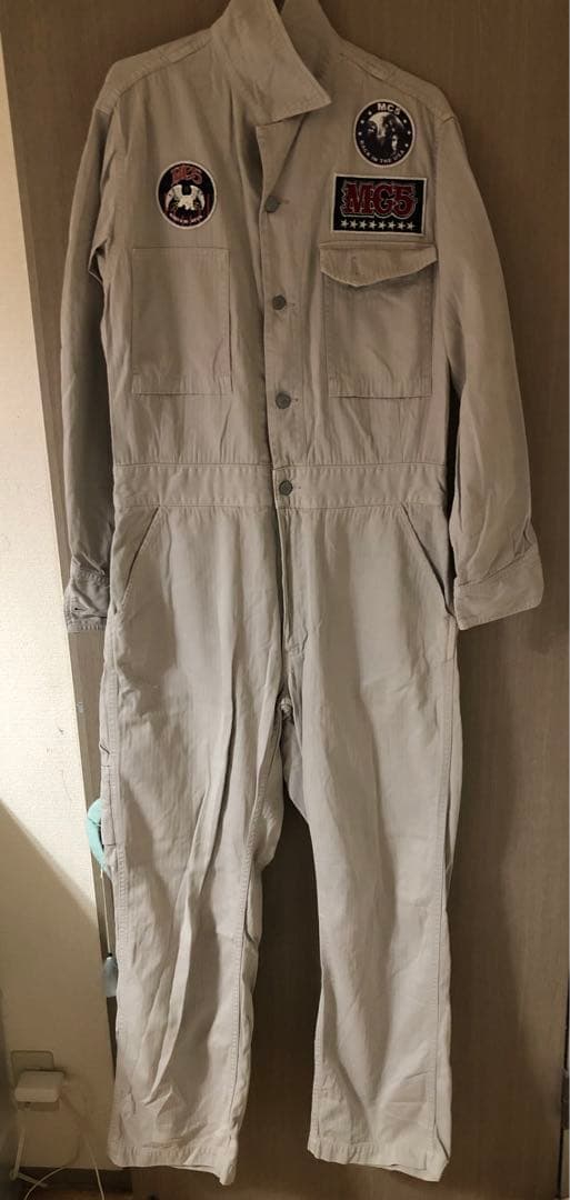 【希少】ヒステリックグラマー つなぎ オーバーオール MC5 ワッペン　レア物