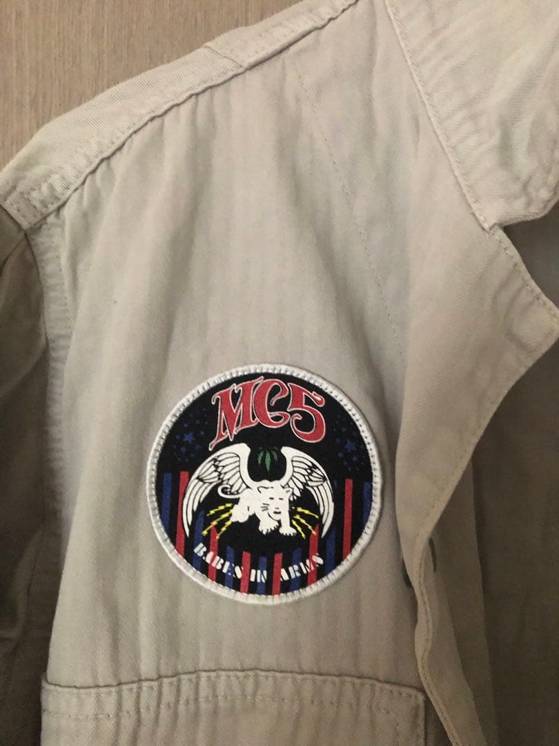 【希少】ヒステリックグラマー つなぎ オーバーオール MC5 ワッペン　レア物