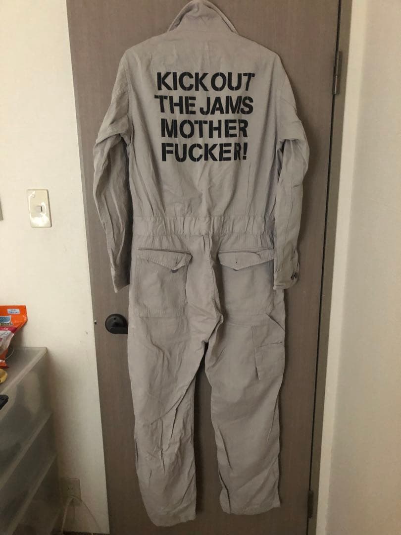 【希少】ヒステリックグラマー つなぎ オーバーオール MC5 ワッペン　レア物