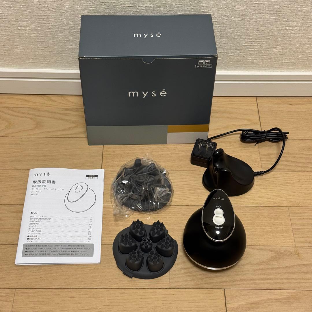 ヤーマン ミーゼ ニードルヘッドスパリフト MS32G ブラック