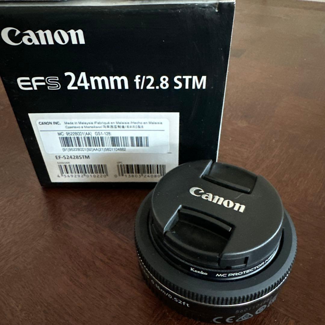 Canon EFS 24mm f/2.8 STM レンズ