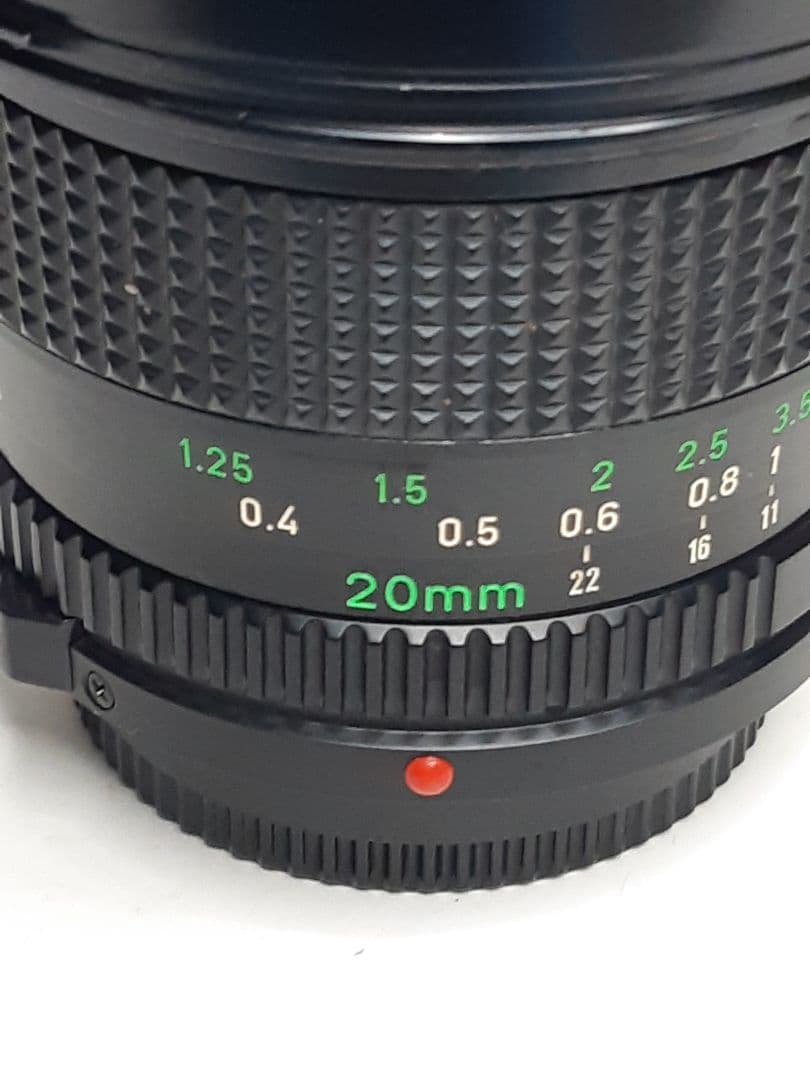 希少　キャノン　FD 20mm F2.8