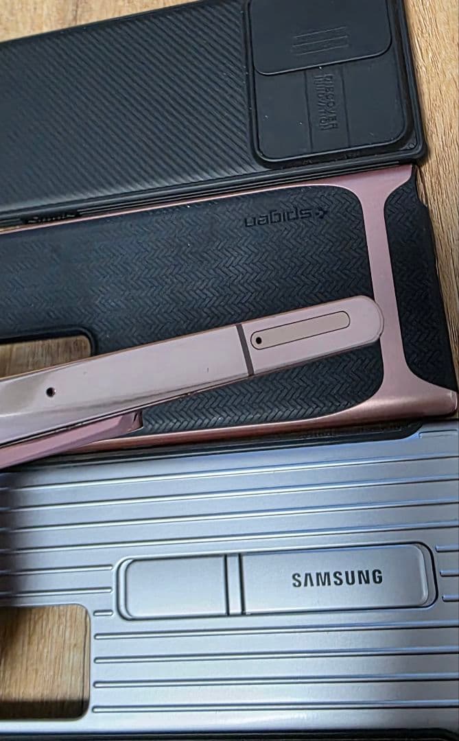 Galaxy Note 20 Ultra ブロンズ ケース付き シャッター音なし