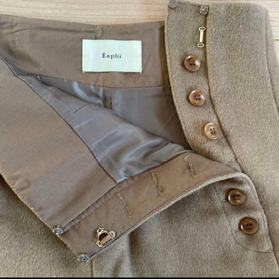 【Eaphi】 short pants beige &brown