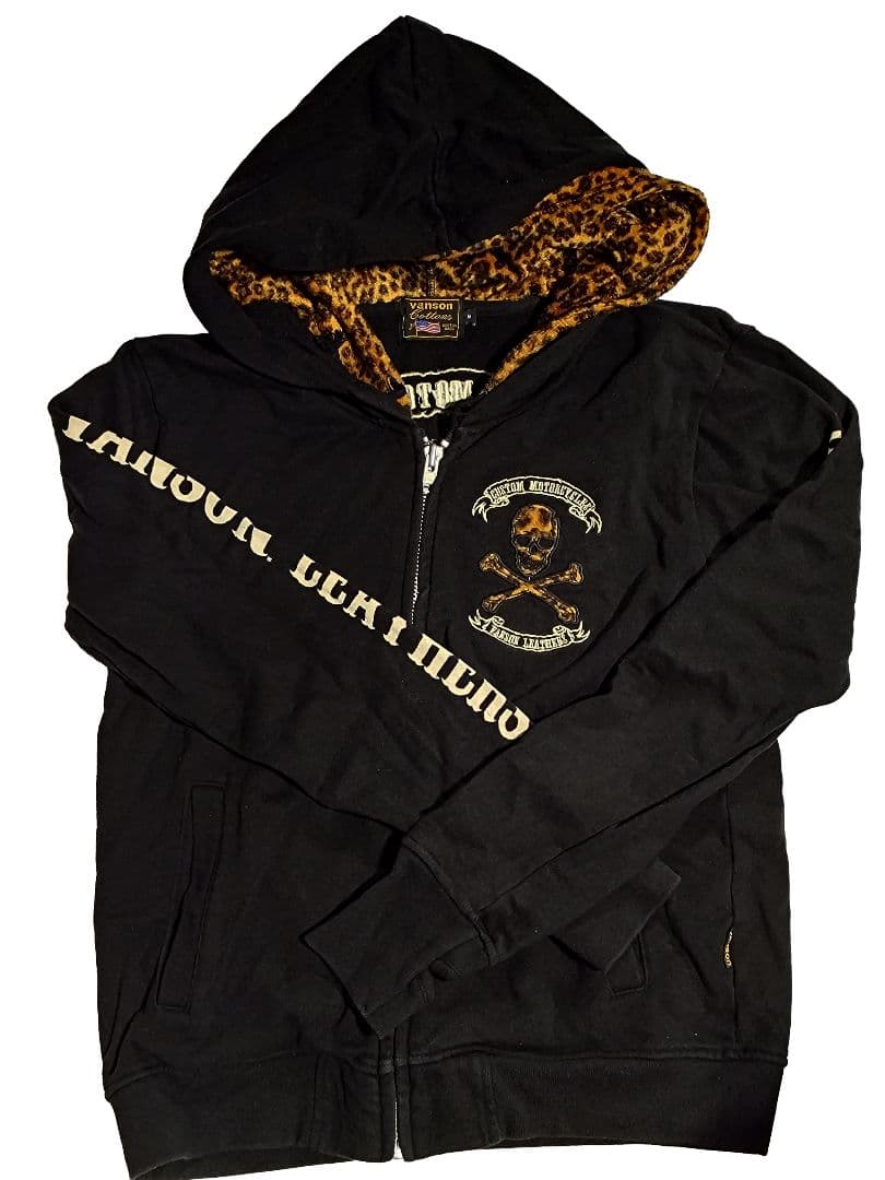 VANSON バンソン パーカー ヒョウ柄 レオパード 00s y2k グランジ