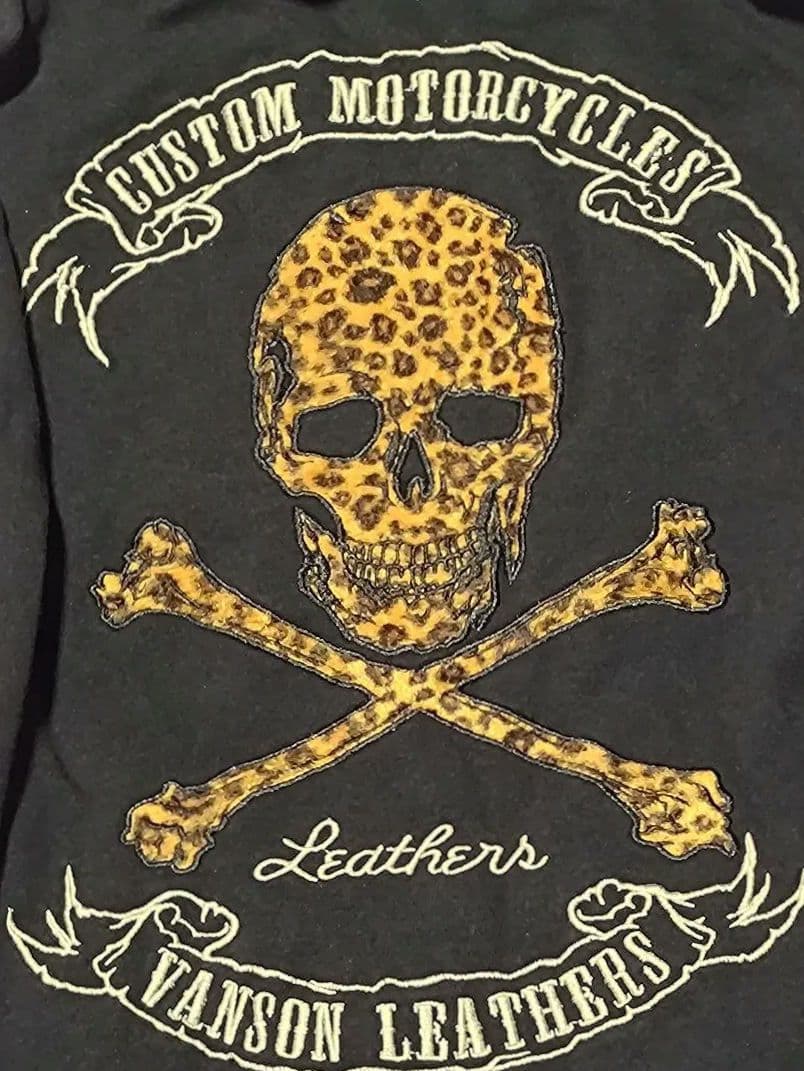 VANSON バンソン パーカー ヒョウ柄 レオパード 00s y2k グランジ