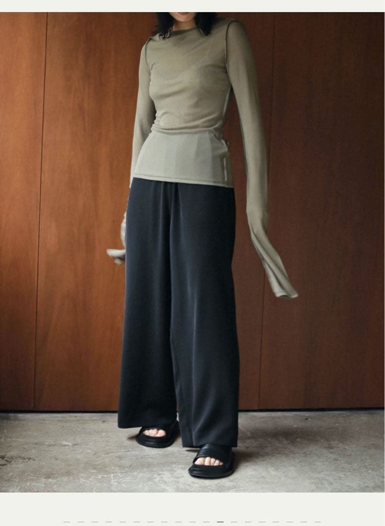 新品未使用　anuke Reversible Long T-shirts