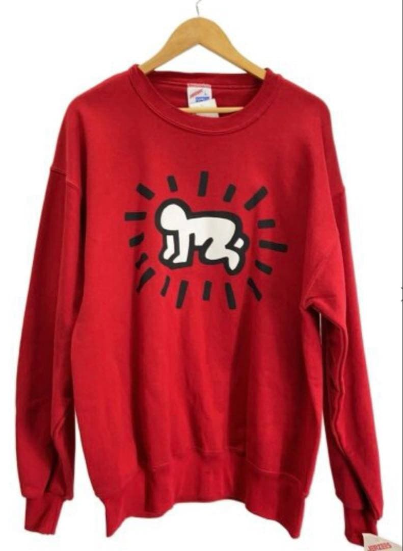 デッドストック 激レア USA製 80s ビンテージ キースヘリング スウェット