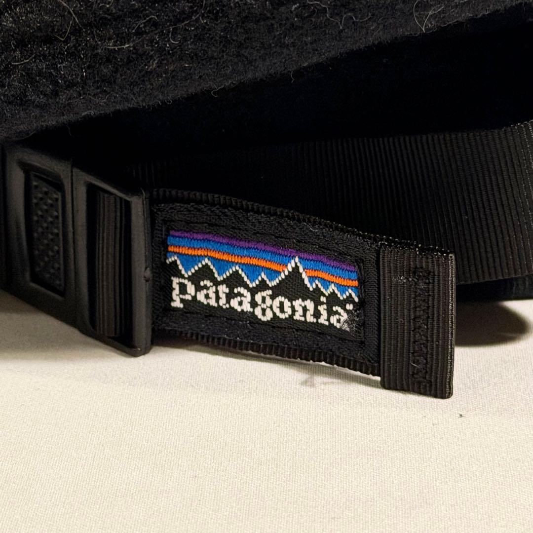 90s USA製 Patagonia フリースベレー帽 M
