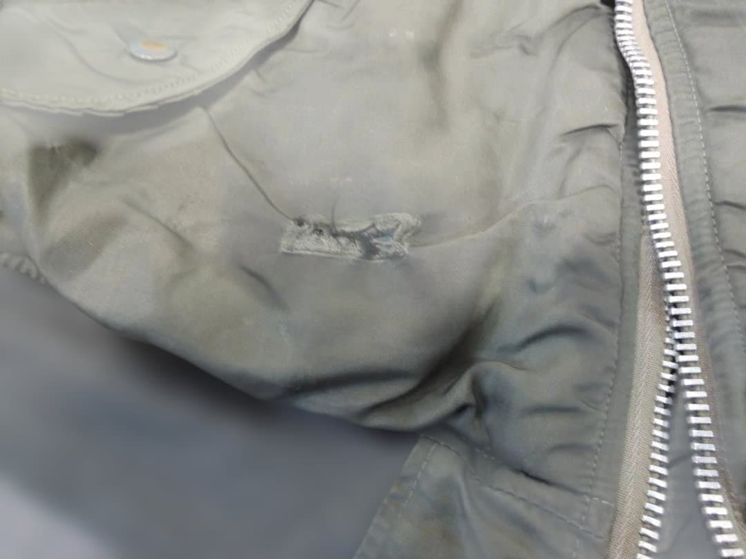 70's米軍実物 USAF MA-1 8279Eフライトジャケット/L