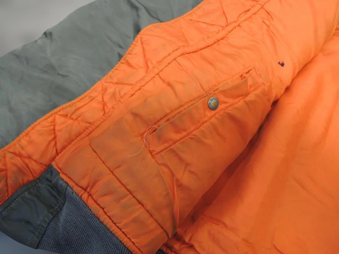 70's米軍実物 USAF MA-1 8279Eフライトジャケット/L