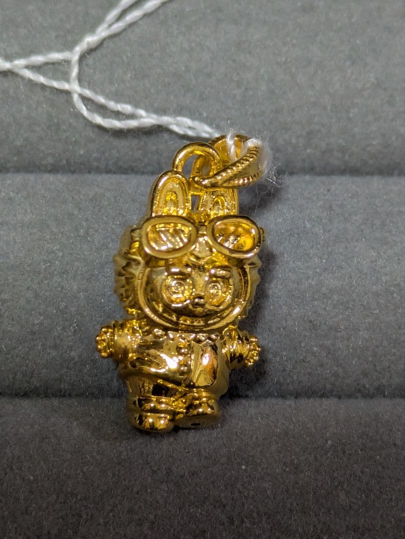 金Au750 ラブボ　ペンダントトップ