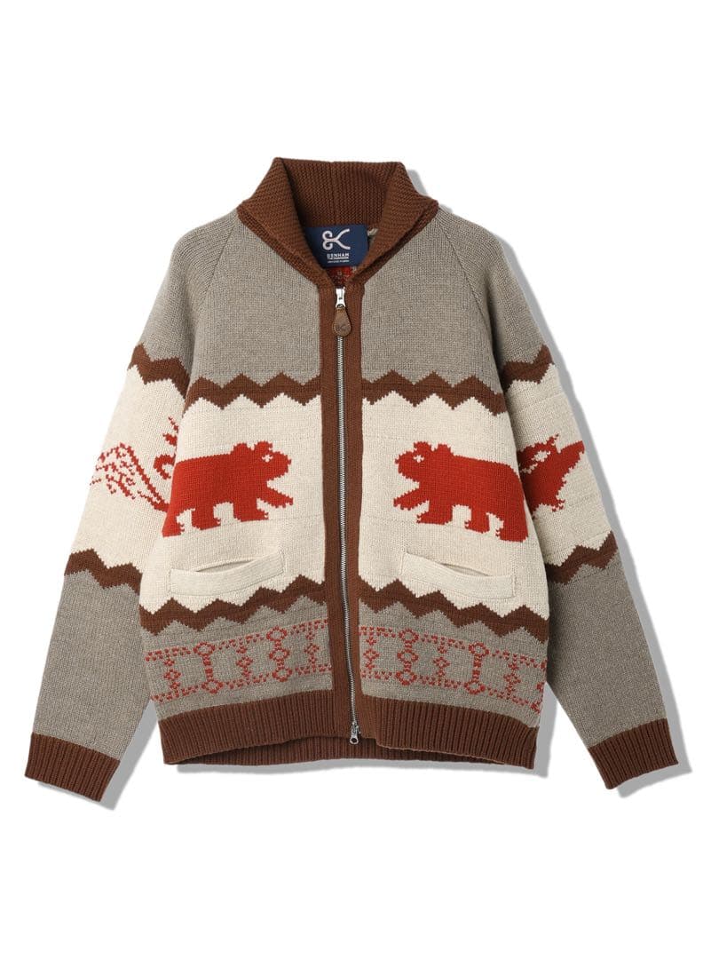 完売品 DENHAM 25aw a IN U STORY KNIT カウチン