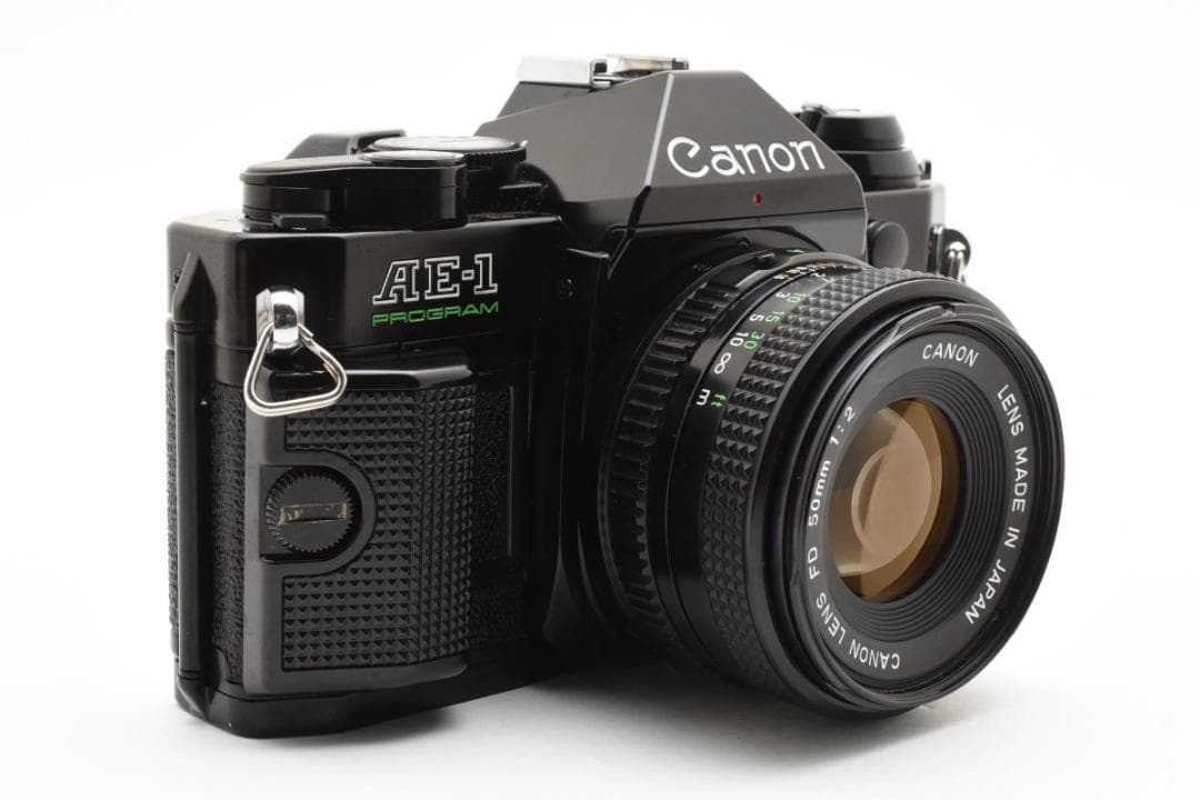 Canon AE-1 PROGRAM ブラック + FD 50mm F2