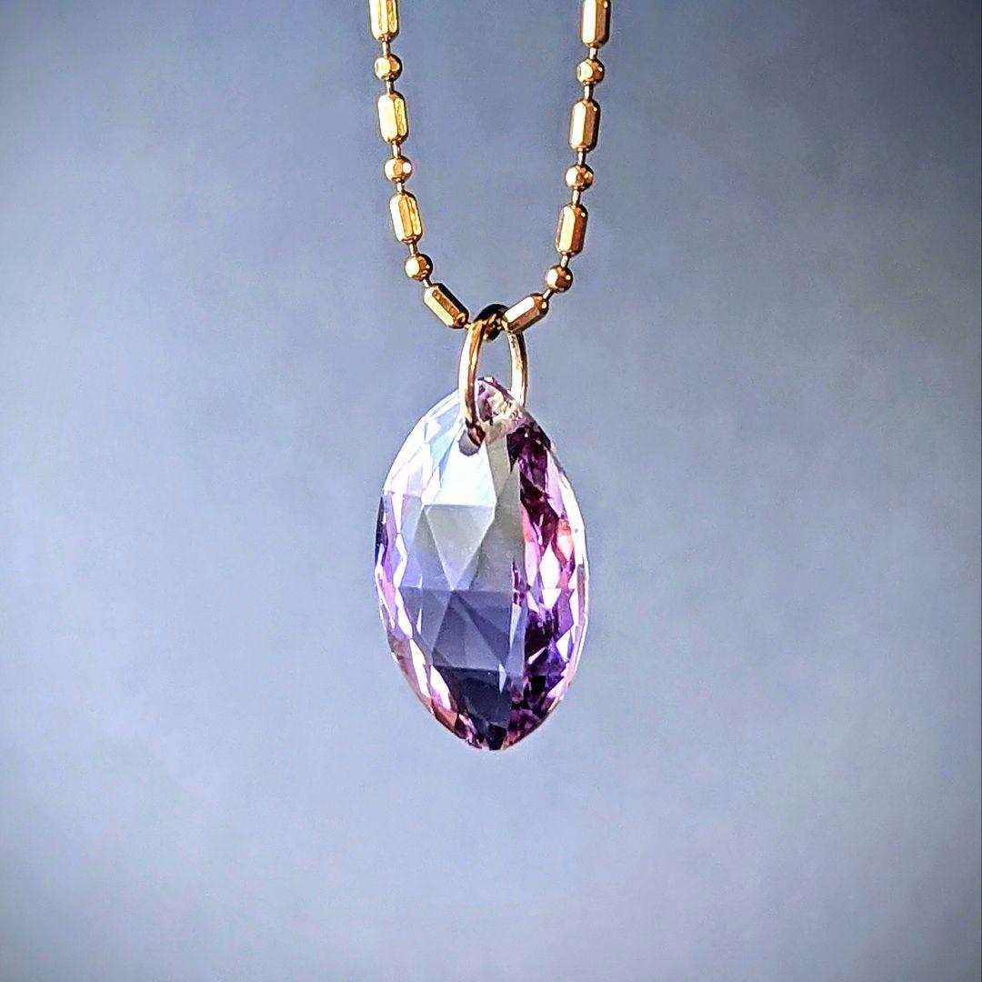 Risbonum☆K18 アメトリン 4.43ct ネックレスチャ―ム