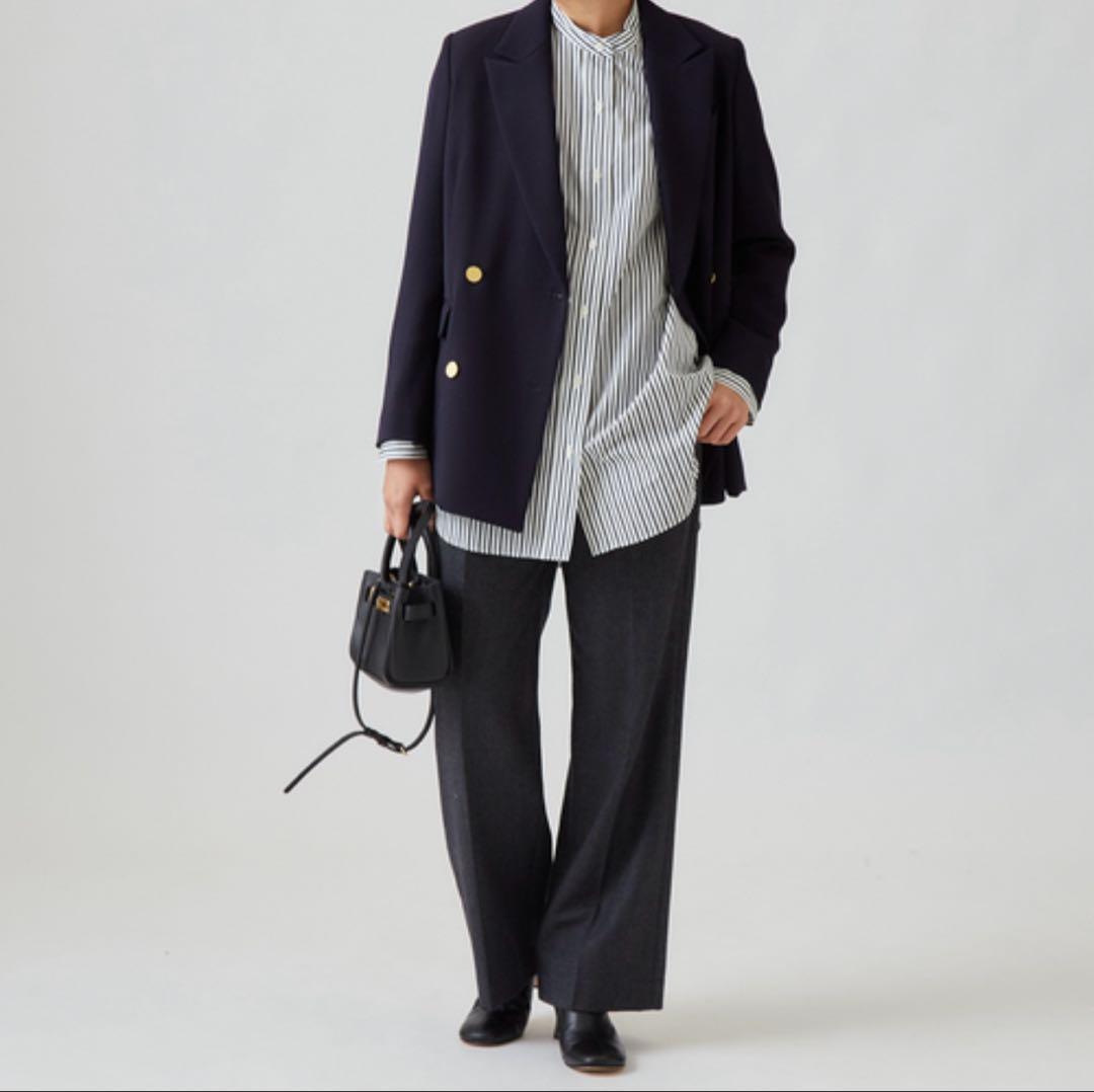 ほぼ新品　ジャーナルスタンダード レサージュ　ウールトリコチンブレザージャケット