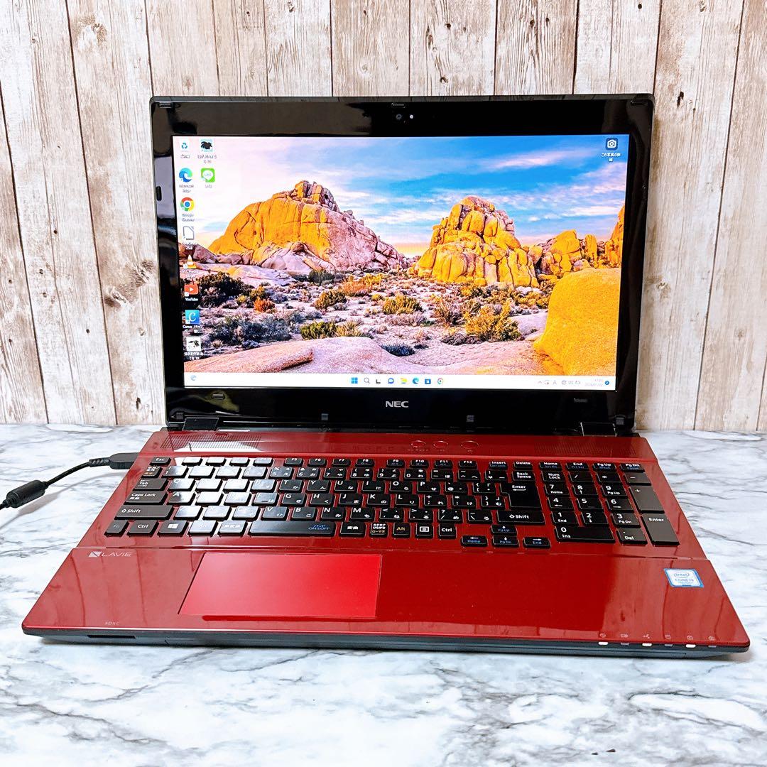 激安大特価‼1台限定✨すぐ使えるノートパソコン✨高性能i3＆大容量✨NEC